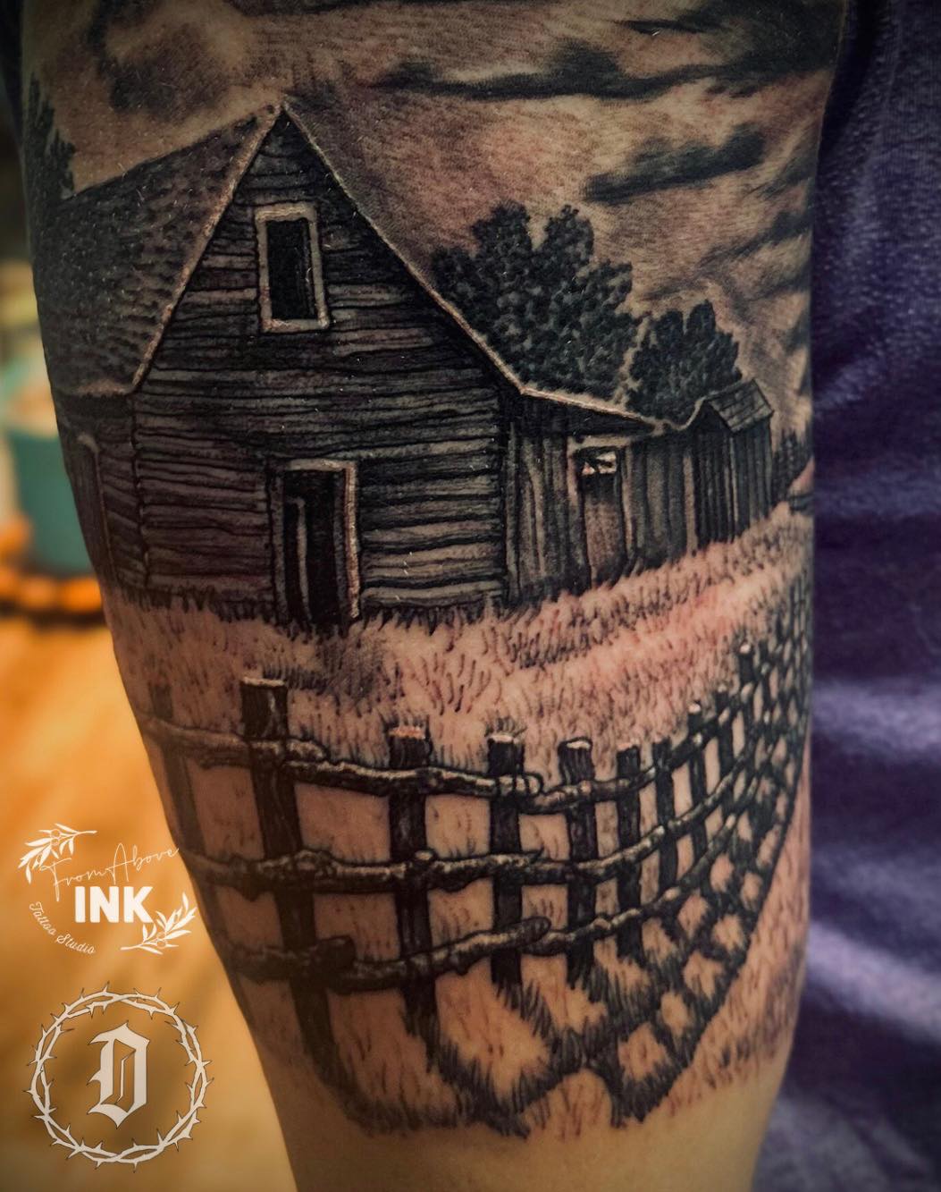 Tattoo by From Above Ink